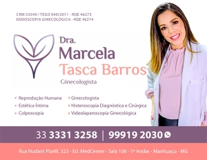 Dra Marcela Tasca Barros - Ginecologista / Obstetra