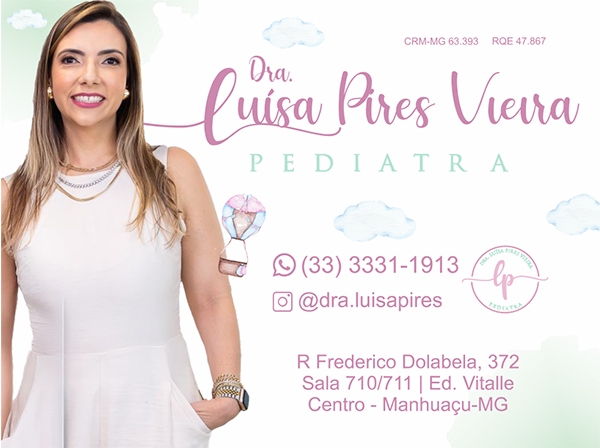 DRA LUÍSA PIRES VIEIRA - PEDIATRA